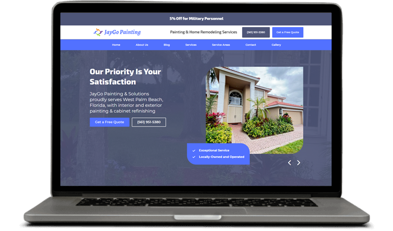 Jaygo Painting website